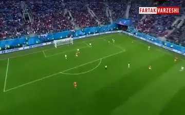 گل اول روسیه به مصر (فتحی-گل به خودی) 