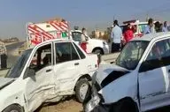 8 مصدوم سانحه رانندگی در قزوین 