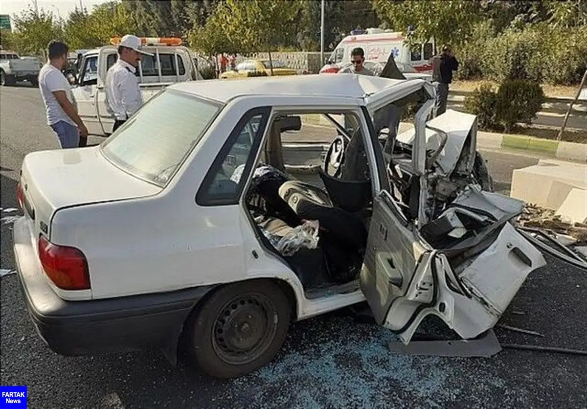 یک کشته و ۳ مجروح در سانحه رانندگی در محور طبس-یزد