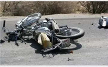 تصادف مرگبار 2 موتورسوار

