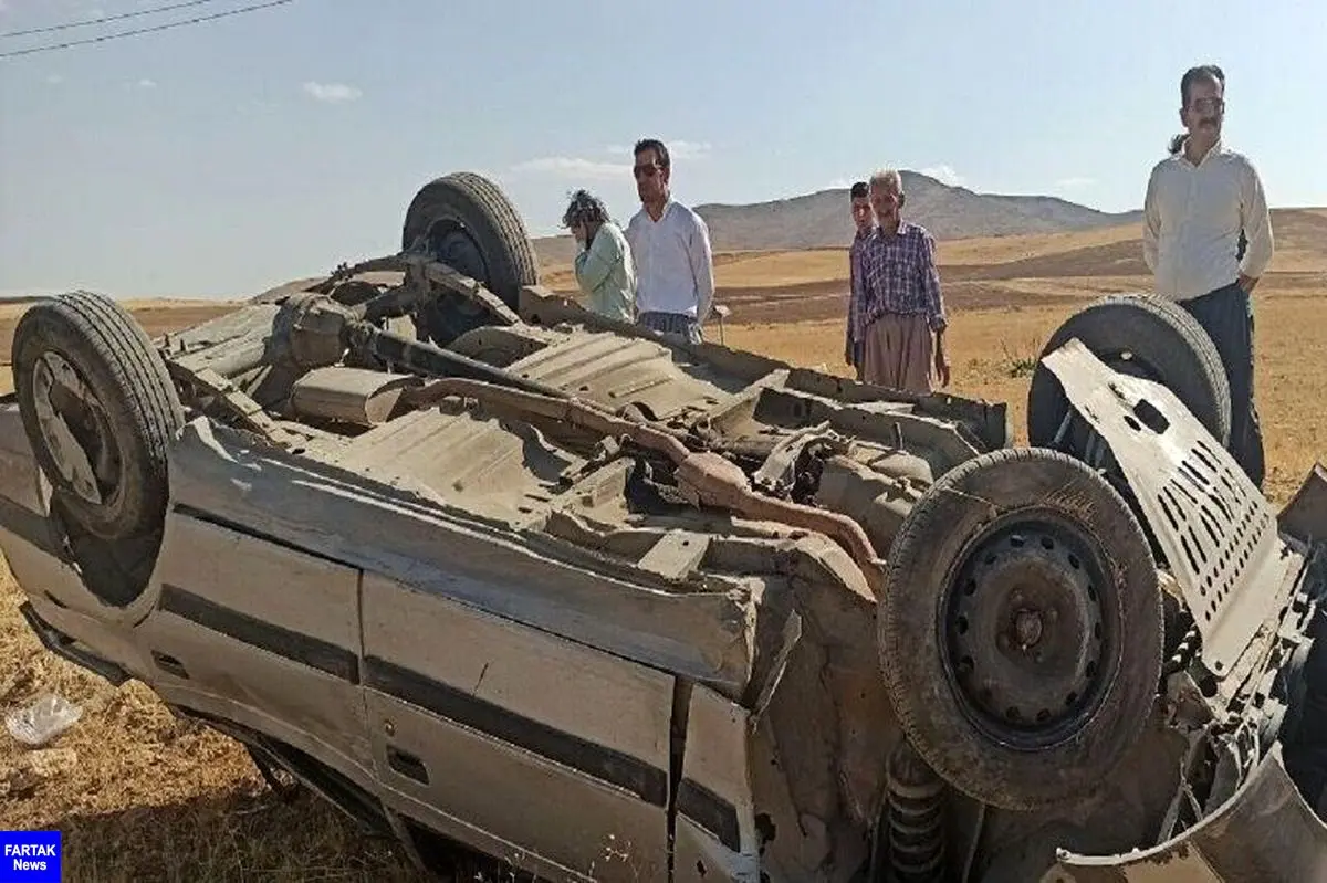 ۶ کشته و زخمی در اثر وقوع ۲ سانحه رانندگی در بوکان
