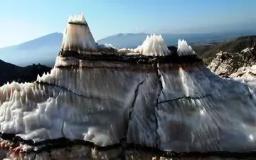 الان وقت سفر به جنوبه! این جاذبه زیبا توی هرمزگان رو جا نندازی!|گنبد نمکی بستک کجاست؟
