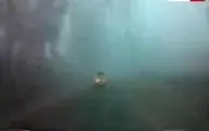 سفر فوق العاده در جاده ای مه آلود