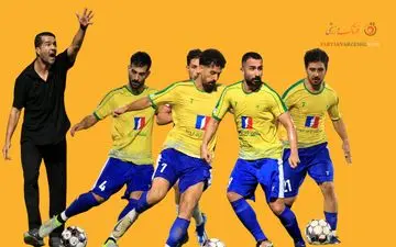 آمار عجیب صنعت نفت آبادان در چهار هفته اول لیگ یک 