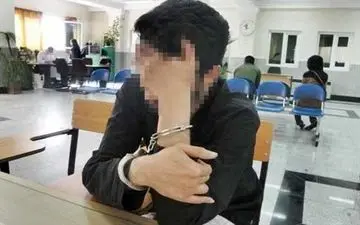 سارق شیطان صفت به دام افتاد