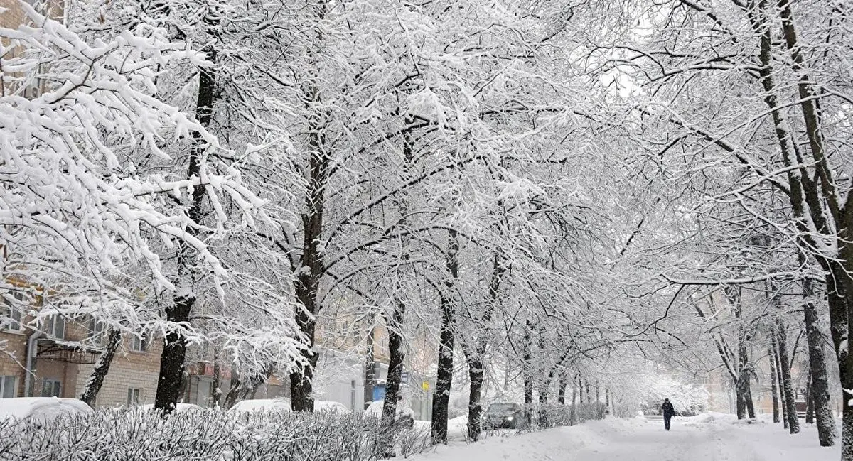 اولین برف پاییز 99 در آذربایجان شرقی