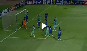 گل اول پیکان به استقلال خوزستان توسط طاهری + ویدئو