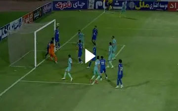گل اول پیکان به استقلال خوزستان توسط طاهری + ویدئو