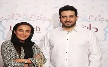 خانم بازیگر در مراسم تولد خواننده معروف