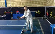  راضیه بورقا‌ن‌فراهانی بانوی هنرمند کرمانشاهی و قهرمان تنیس‌روی‌میز پشکسوتان به روایت تصویر
