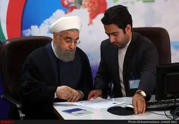 گزارش تصویری ثبت نام روحانی و رئیسی در انتخابات ریاست جمهوری