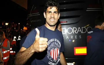 دیگو کاستا در تست های پزشکی اتلتیکو مادرید 