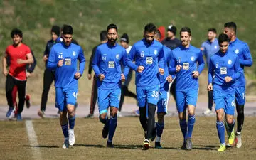 گزارش تمرینات استقلال - یک لشگر غایب در اردوی آبی‌پوشان