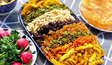 تا حالا رنگین پلو درست کردی؟| این غذا فوق العاده س!