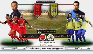 پرسپولیس بدنبال جشن قهرمانی با چاشنی انتقام