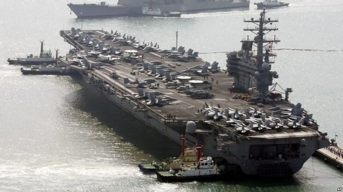رزمایش دریایی مشترک ژاپن و آمریکا