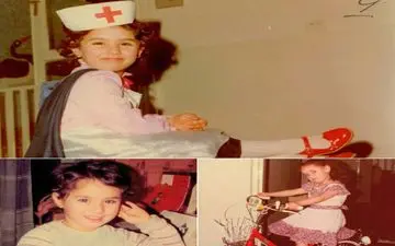 عکس‌هایی از دوران کودکی مریم میرزاخانی (عکس)