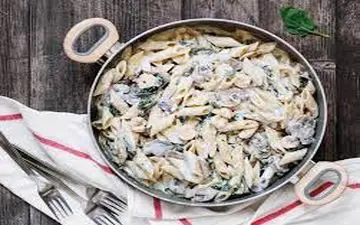 پاستای اسفناج و میگو رو اینجوری درست کن| همه عاشقش میشن!