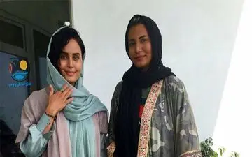 سفر «الناز شاکردوست» پس از بهبودی + عکس