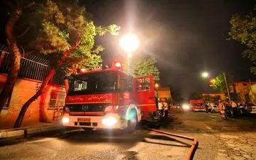 حریق در برج مسکونی در شهرک غرب+جزئیات
