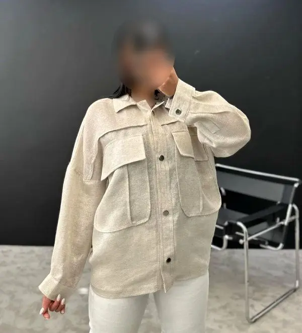 شومیز کتان دخترانه خاص