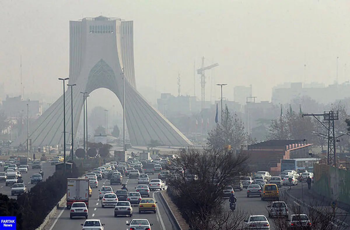 
هوای تهران همچنان آلوده 
