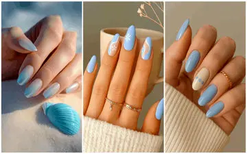 جدیدترین مدل‌های ناخن آبی پاستیلی 2025؛ انتخابی آرامش‌بخش و مدرن برای دستان شما