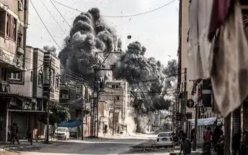 حملات شدید رژیم صهیونیستی به غزه؛ شهادت ۲۱ فلسطینی
