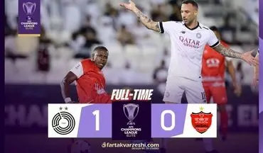 خلاصه بازی السد 1 - پرسپولیس 0 + ویدئو