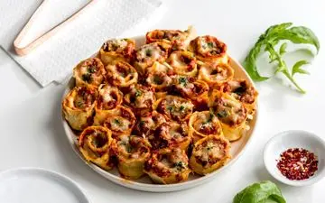 طرز تهیه  لازانیای رولی| بچه ها عاشق این غذان!