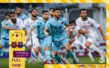 خلاصه بازی نساجی مازندران 1 - مس شهر بابک 0 + ویدئو