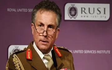 رئیس ستاد مشترک ارتش انگلیس: ایران، روسیه و چین امنیت ما را به چالش می‌کشند