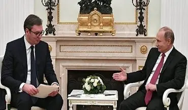 رئیس جمهور روسیه  با رئیس جمهور صربستان دیدار کرد