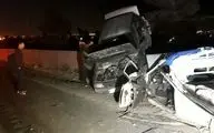حادثه دلخراش تصادف زنجیره ای در جنوب شرق تهران