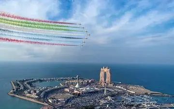  عکس منتخب نشنال جئوگرافیک | پرچم آسمان