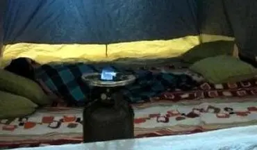 مرگ خاموش دو تن به علت روشن کردن گاز پیک نیک در چادر