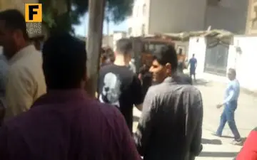 فیلم/  انفجار گاز شهری در کیان آباد اهواز