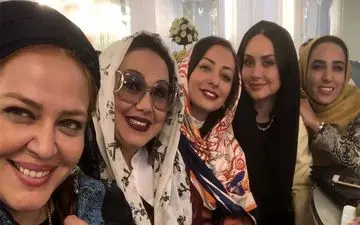 دورهمی بازیگران خانم در آخر هفته + عکس