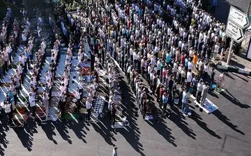 برگزاری نماز عید فطر در ایمنی کامل