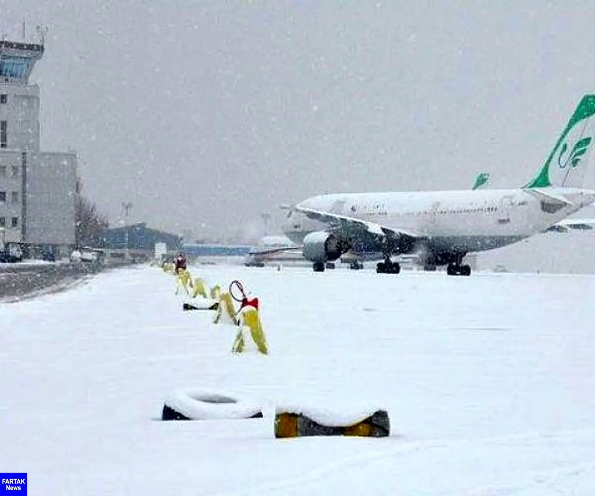 پروازهای فرودگاه سنندج لغو شد