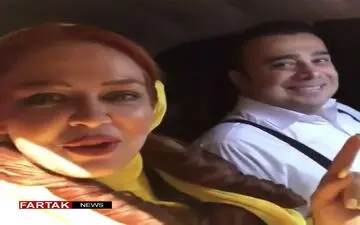 شوخی بهاره رهنما باسپند امیرسلیمانی!!! + فیلم