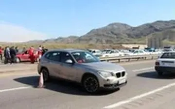 جلوگیری از ورود خودروها با پلاک غیربومی در ورودی رشت در ابتدای جاده تهران