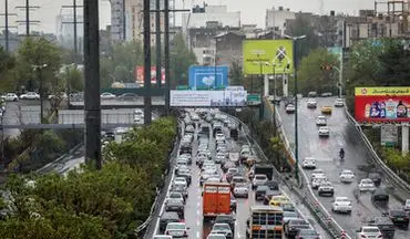 وضعیت ترافیکی معابر پایتخت در روز چهارشنبه