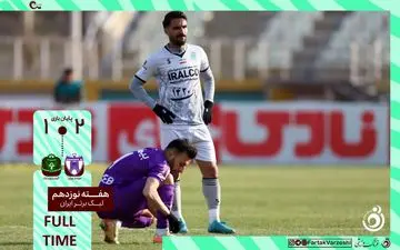 خلاصه بازی هوادار 2 - آلومینیوم 1+ ویدئو