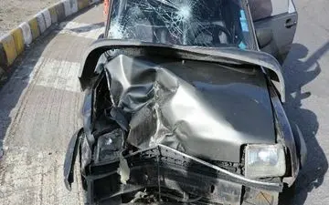 تصادف کامیون با سواری پی کی یک مصدوم بر جای گذاشت