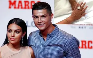 حلقه‌ای که در شبکه‌های اجتماعی خبرساز شد: قیمت نجومی انگشتر نامزدی جورجینا رودریگز