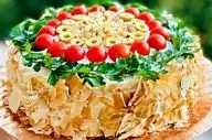 سالاد پیازچه قالبی؛ پیش‌غذای شیک و خوشمزه برای مهمانی‌های خاص
