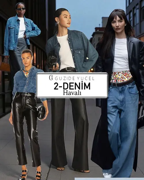 ست کردن لباس چرم با لباس‌های مختلف