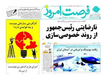  روزنامه های اقتصادی شنبه ۳ تیر ۹۶ 