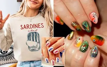 ناخن‌های ساردینی؛ مد تازه و متفاوتی که در شبکه‌های اجتماعی غوغا کرده است